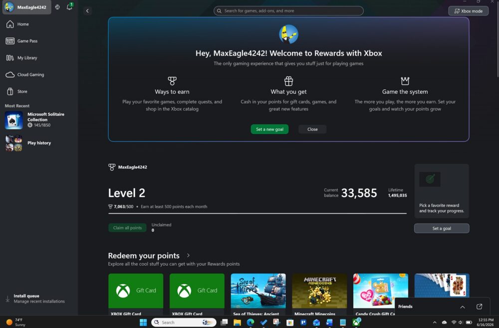 How Xbox Earns You More Microsoft Rewards