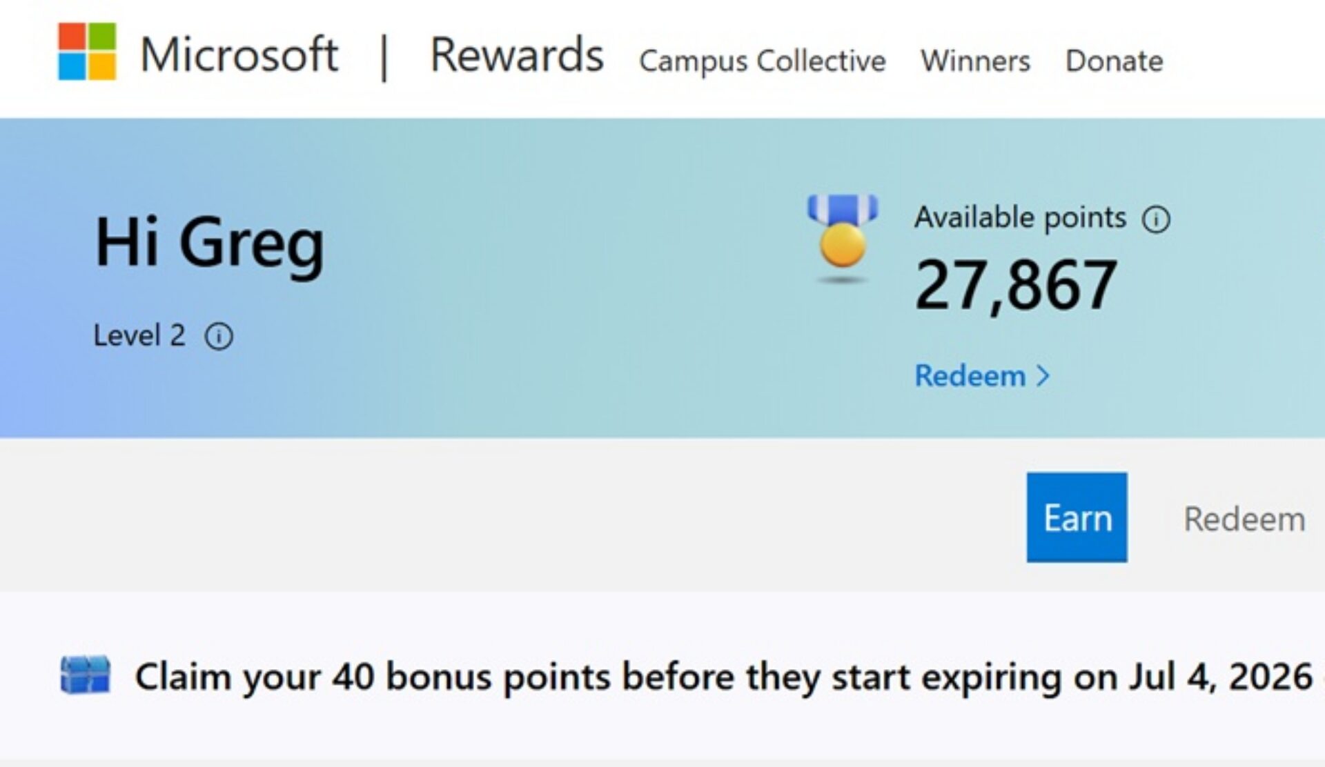 The Free Points Website