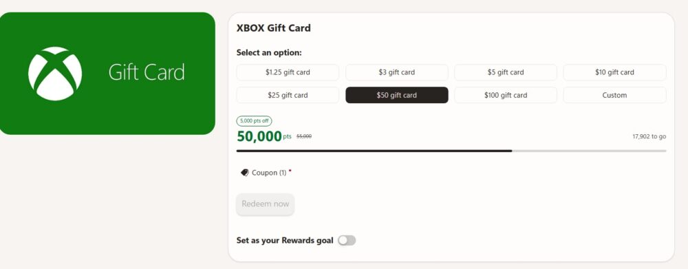 How to Earn Xbox Gift Cards Through Microsoft Rewards